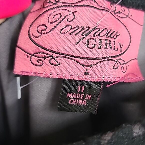 NWT Strapless Black Lace Ruched Bodycon Short Prom Dress Formal Cocktail Gothic - Picture 7 of 10